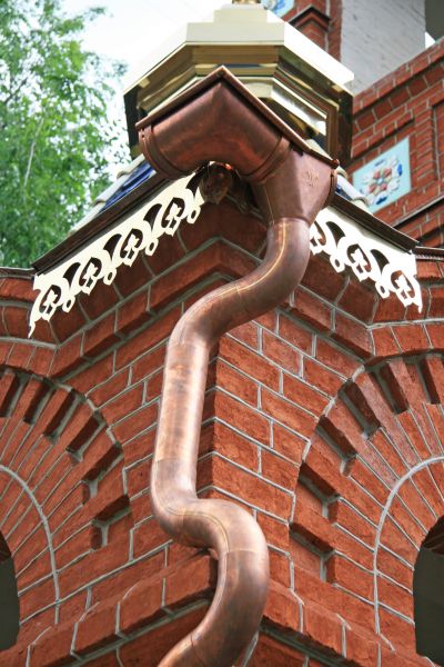 Church Downspout Installation in Eugene